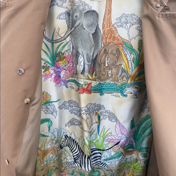 Gucci Cat Embroidered Trench Coat, size 40 - Picture 6 of 10